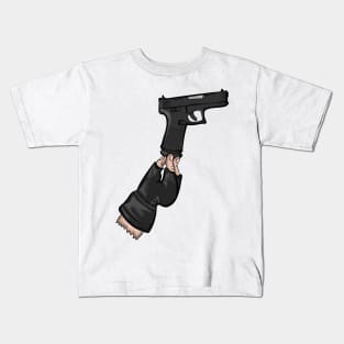 italian pistol joke Kids T-Shirt